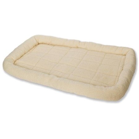 MILLER MFG Miller Manufacturing 152259 Large Cream Fleece Dog Bed 152259